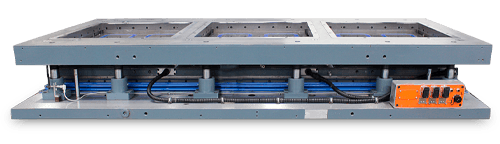 Uno de los moldes especiales equipado con sistema de calefacción de alta tensión de Macer